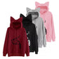 Cat Ears Pullover Hoodie