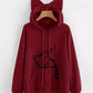 Cat Ears Pullover Hoodie
